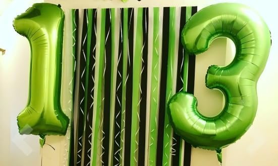 Light Green Number 4 Balloon 40 inch, Birthday Party Balloons Decorations | - Image 5