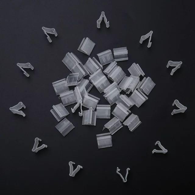 100 Pcs Transparent Balloon V-shaped Clip Plastic V-shaped Balloon Clip Wedding - Image 8