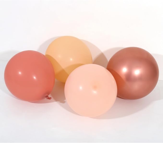 Boho Balloon Arch Kit 158pcs Dusty Rose Balloon Garland Dusty Pink Nude Brown - Image 7