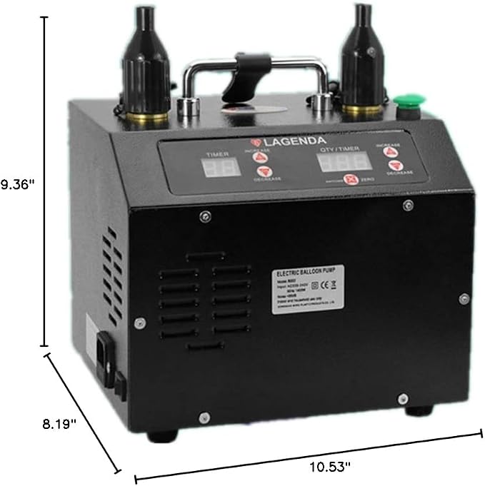 Lagenda Electric Balloon Inflator B322 3.0 has Two Start- Digital Timer and - Image 6
