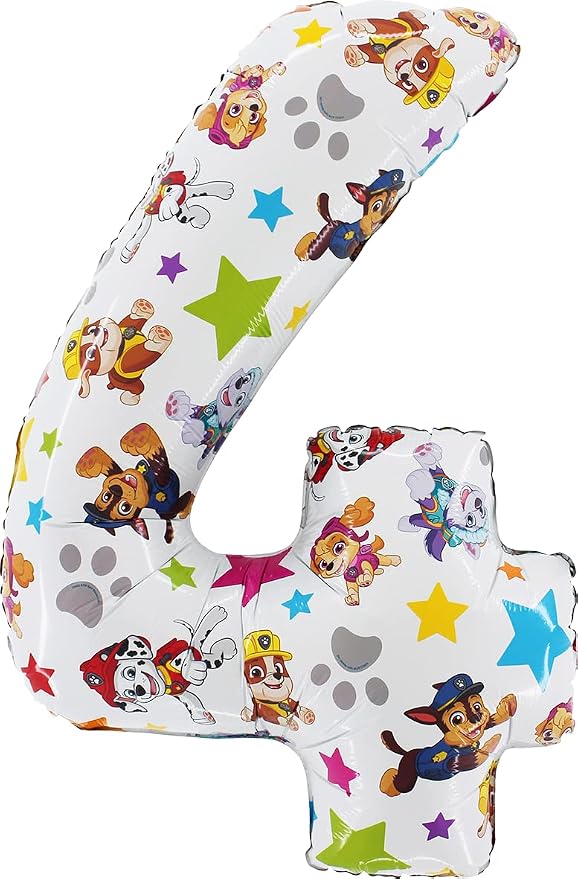 Toyland® 26 Inch Paw Patrol Number Foil Balloon by Toyland