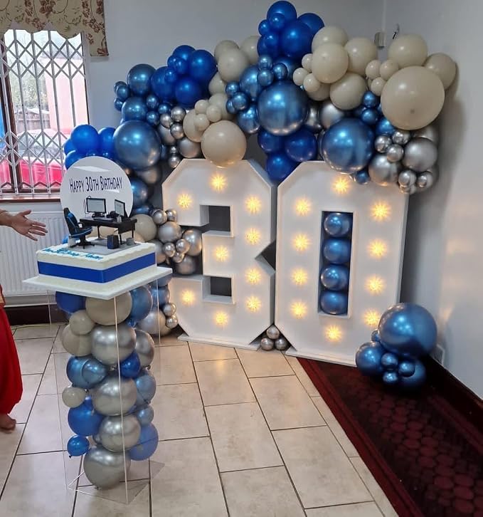 Blue Balloon Arch Kit - Image 6