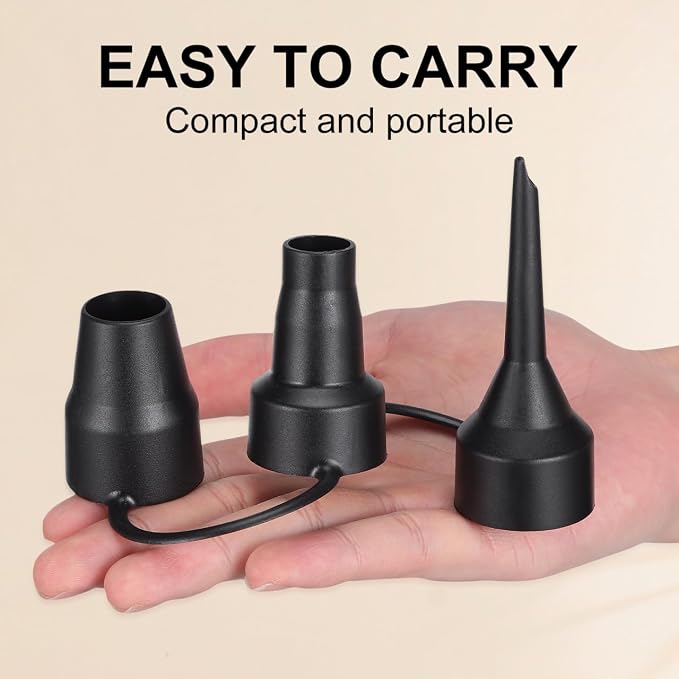 Balacoo Inflatable Nozzle Replacement, 3 Set Air Pump Replacement Nozzles | 3 - Image 9