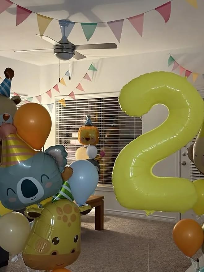 Yellow 9 Balloon - Image 8