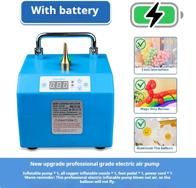 Borosino B231M Electric Balloon Pump - Image 3