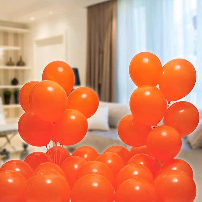300 Pack Orange Balloons 12 inch Orange Latex Party Balloon Bulk - Image 6