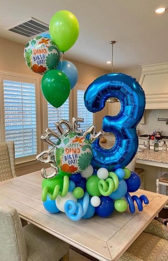 Navy Blue 3 Balloon - Image 9