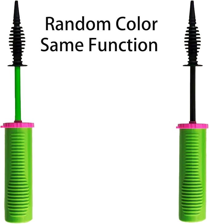 2 Pack Balloon Pump Hand Held – Two Way Dual Action Inflator Air Pump - Image 6