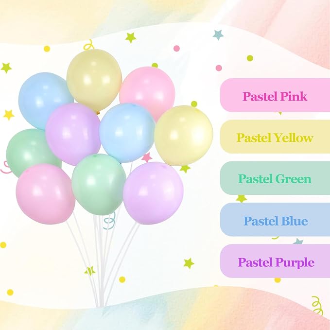 60pcs 12inch Pastel Balloons - Image 7