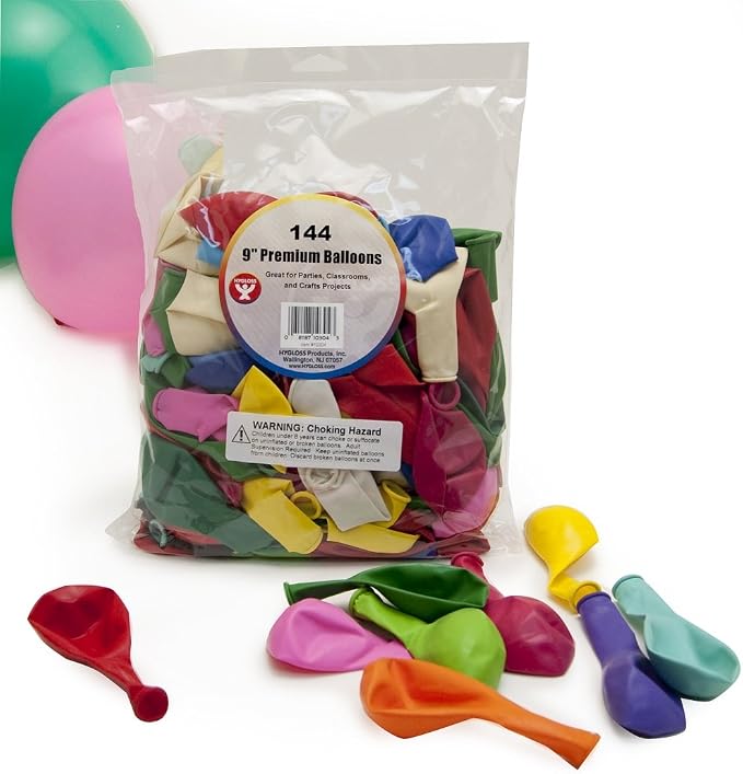 Hygloss Products 9" Round Balloon - Image 4