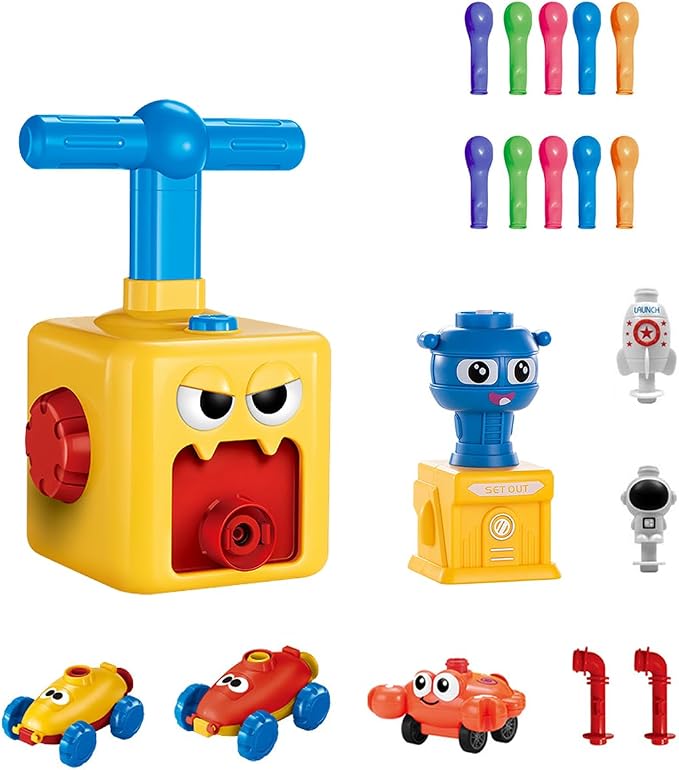Balloon Launcher Car Toy Set, Balloon Car Toy - Image 7