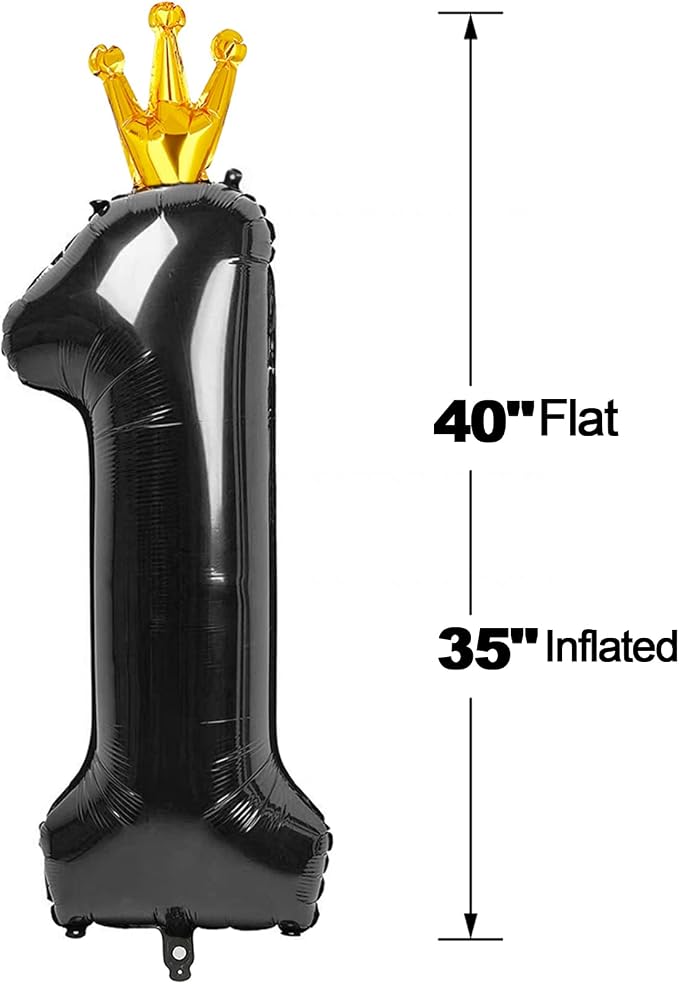 Black 1 Balloon - Image 6
