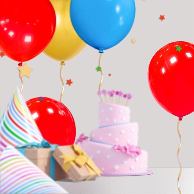 32Pcs Red Big Balloons 18 Inch, Round Large Latex Party Balloons - Image 8