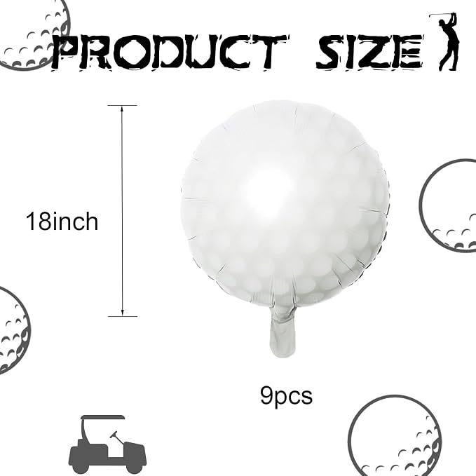 HILAVO 9PCS Golf Balloons - Image 8