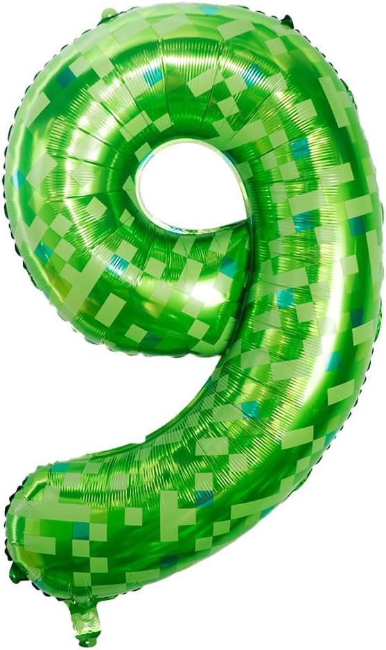 40 inch digital balloon, Number 9 by TNCDJKPA