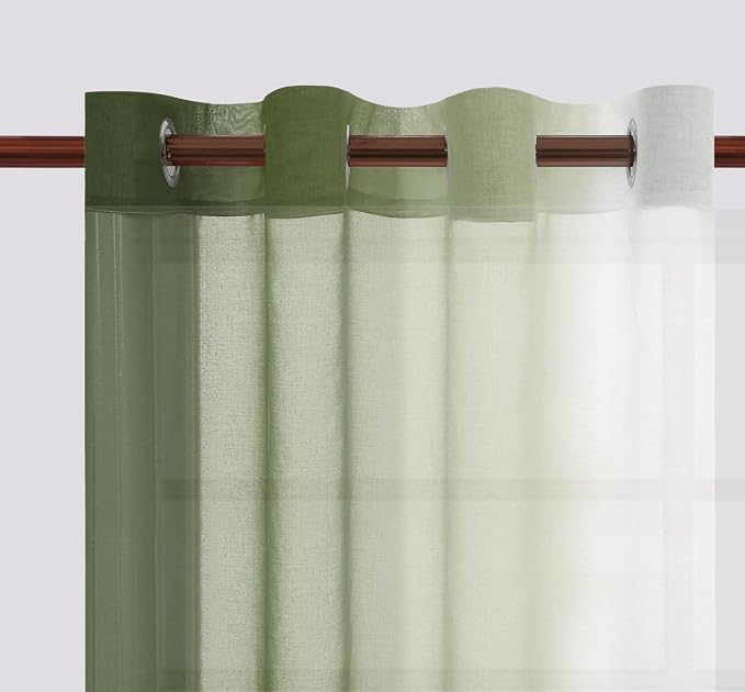 DWCN Ombre Sheer Curtains - Image 8