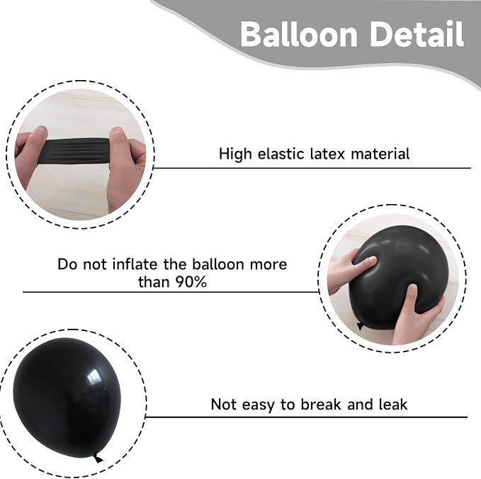 FEYG Graduation Balloons, 12 Inch, Grad Printed, Class of 2025, Gradutation - Image 7