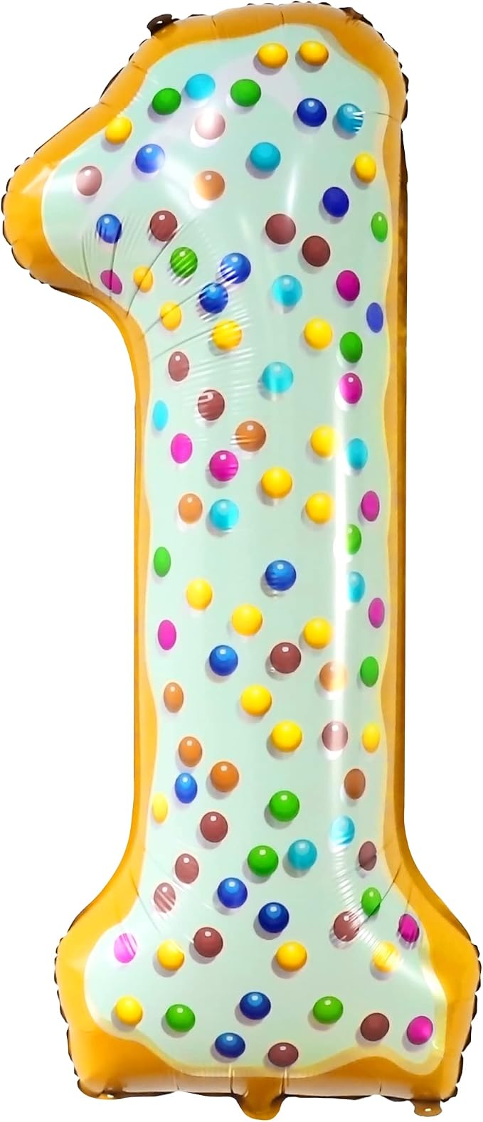 KatchOn Number 1 Donut Balloon 40 Inch Sweet One Birthday Party Decorations | - Image 9