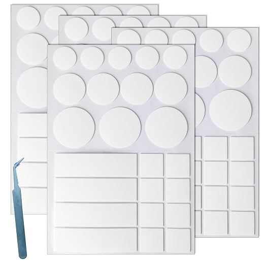 Double Sided Tape for Walls, Picture Hanging Strips Removable Mounting Dots | - Image 7
