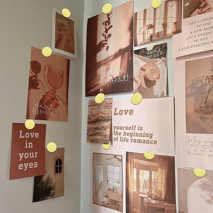120Pcs Clear Adhesive Dots & Masking Tapes, 25mm/0.98" Sticky Double Sided Dots - Image 6