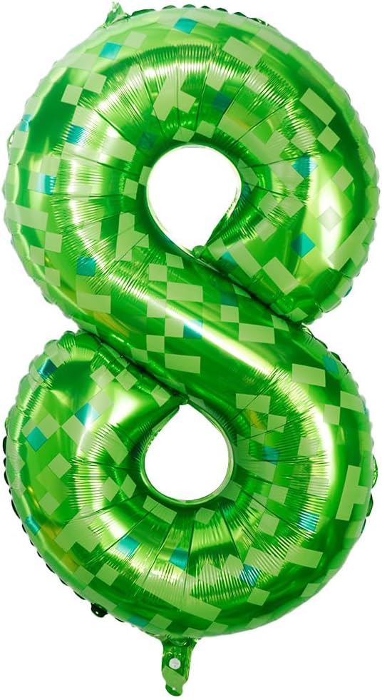 40 inch digital balloon, Number 8 by TNCDJKPA