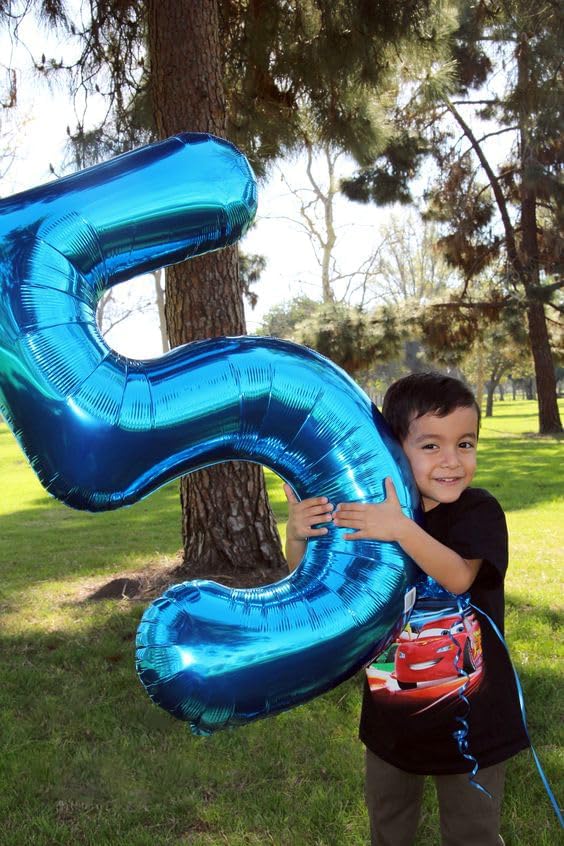 Navy Blue 18 Balloon - Image 8