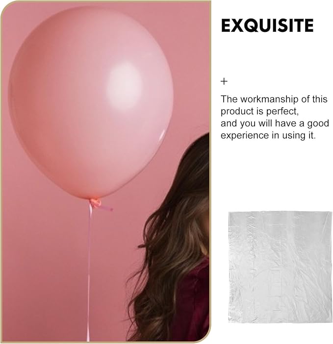 Plastic Balloon Storage Bags Designed and Creating Sturdy Large Capacity 5pcs - Image 9