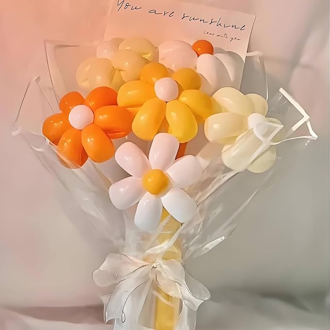 Tangerine Yellow Long Balloons Premium 260 Twisting Balloons Animals Magic - Image 8