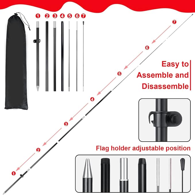 Buryeah 4 Sets Welcome Feather Flag Sign Kit Welcome Banners Swooper Flag - Image 7