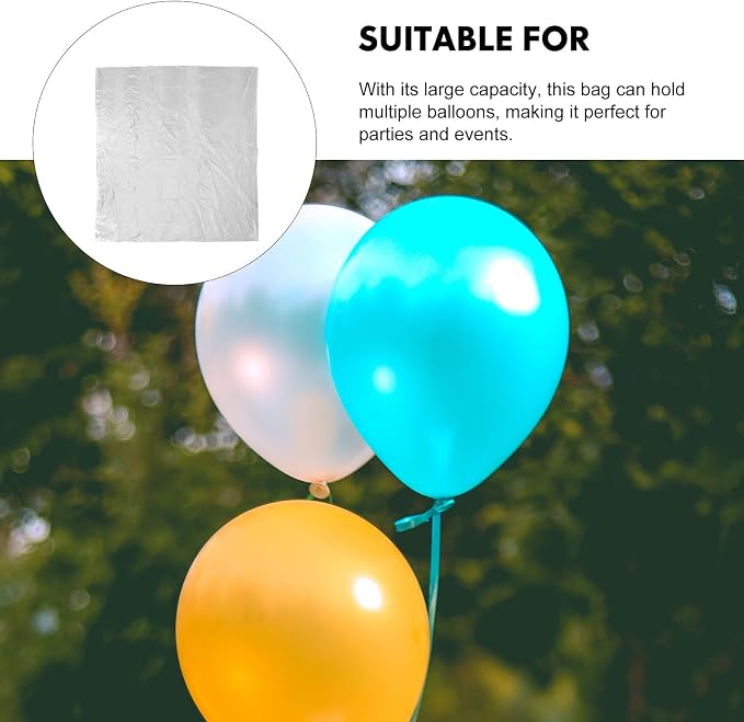 Plastic Balloon Storage Bags Balloon Organizers 5pcs Large Capacity - Image 9