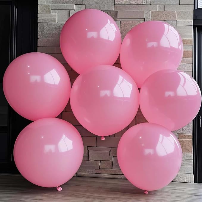 30 Pack Pink Balloons 36 Inch Pink Latex Party Large Balloon Bulk - Image 7