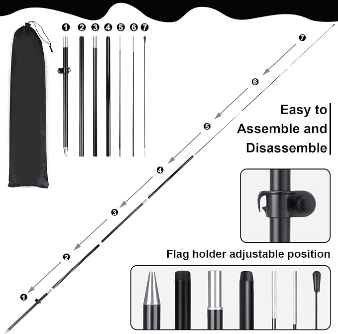 Buryeah 4 Sets Welcome Feather Flag Sign Kit Welcome Banners Swooper Flag - Image 7
