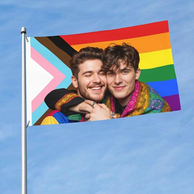 Nxwdwqa Custom Pride Bunting Flag 3X5 Ft Personalized Flags Design Your Image - Image 7