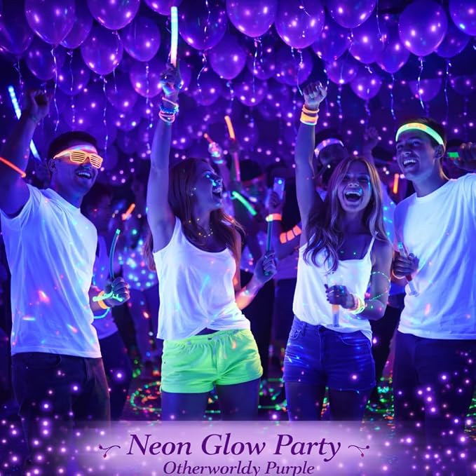 Purple Balloons 100 Pack, 12 Inch Latex Party Balloons, Round Helium Balloons - Image 7