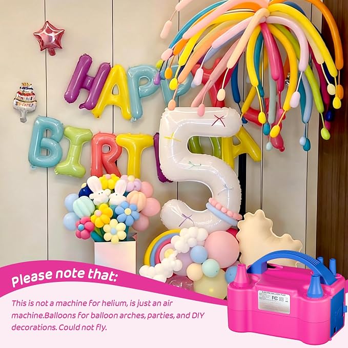 SINBEE Balloon Pump Electric Party Decorations - Image 7