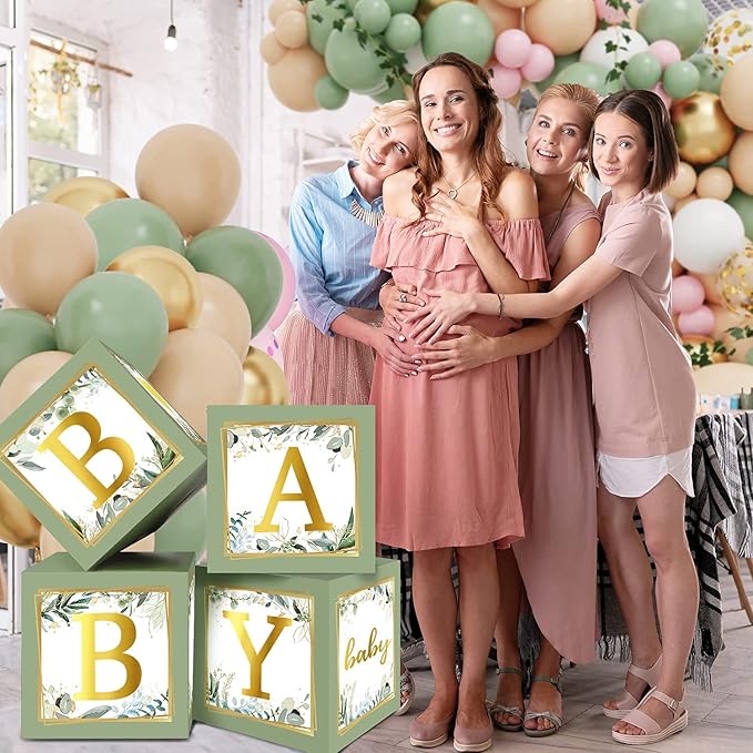 RUBFAC Baby Shower Boxes with Letters - Image 8