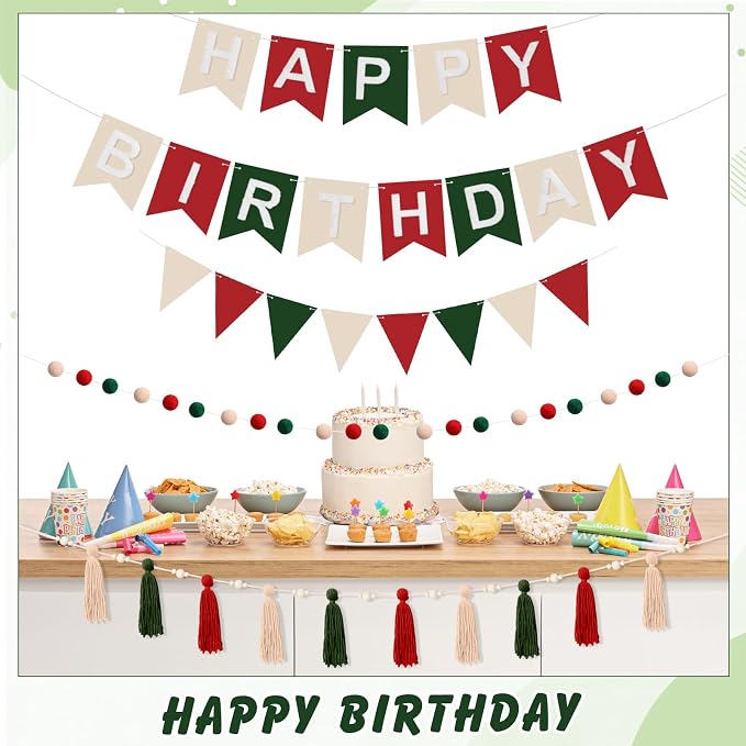 SmoothNovelty 139 Pcs Felt DIY Custom Banner Kit Include 104 Letters 18 - Image 8