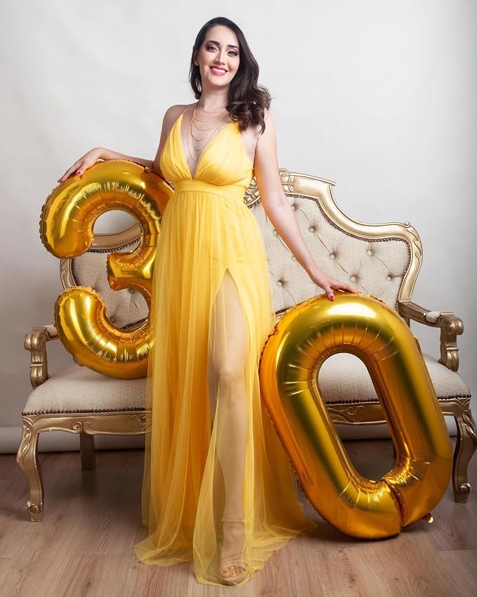 Gold 30 Balloon - Image 9