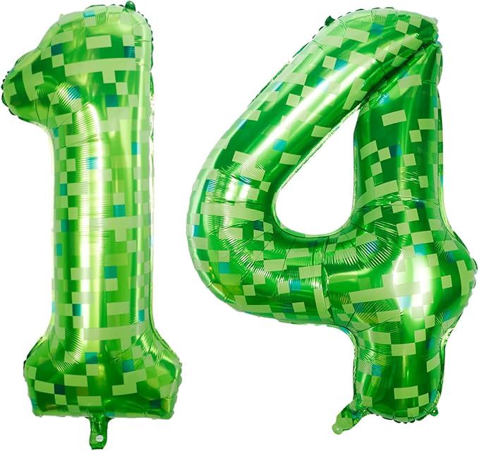 40 inch digital balloon, Number 14 by TNCDJKPA
