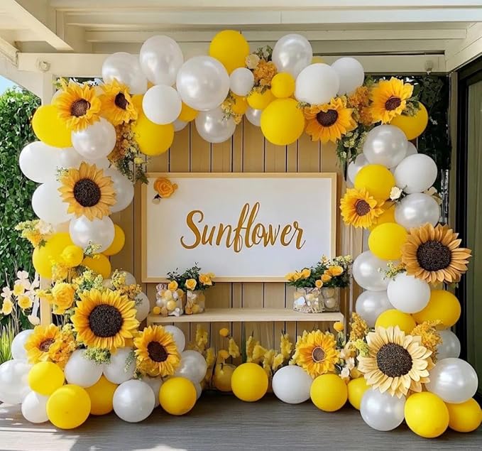 White Balloon Arch Garland Kit, Double Stuffed Beige Cream Balloons Pearl White - Image 7