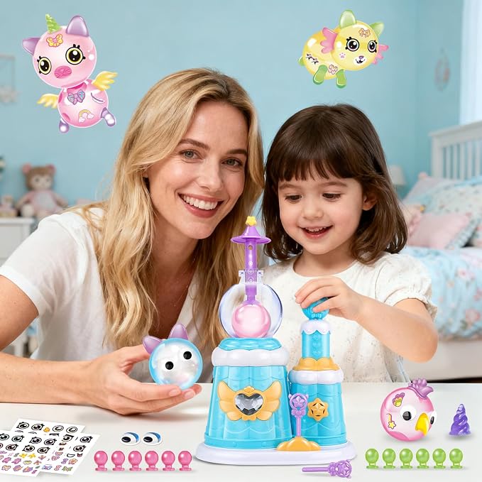 BTEC 195PCS DIY Princess Blue Magic Balloon Craft Kits, Girls Gifts Ages 3+ | - Image 7