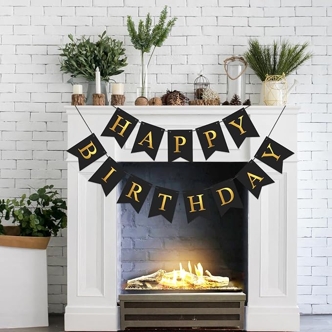 Happy Birthday Banner Birthday Party Banner NO DIY Happy Birthday Sign | - Image 7