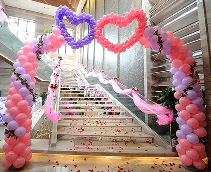 120 PCS Decorative Balloons Rings Balloon arch Convenient Clip Connector - Image 6