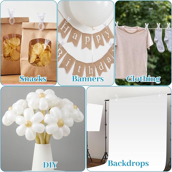20PCS Large Balloon Arch Clips - Image 7