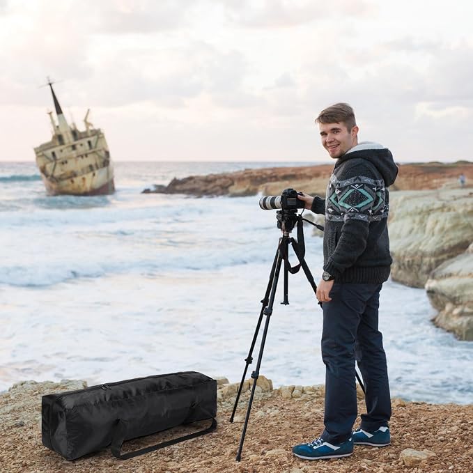 3 Pcs Tripod Carrying Case Bag Water Resistant Durable Lightweight - Image 7