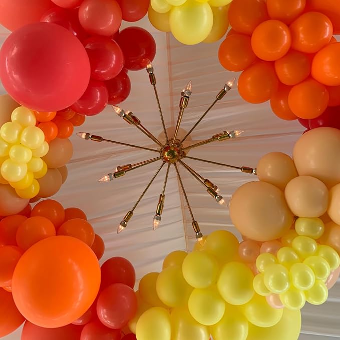PartyWoo Yellow Balloon Garland, Birthday Decorations - Image 6