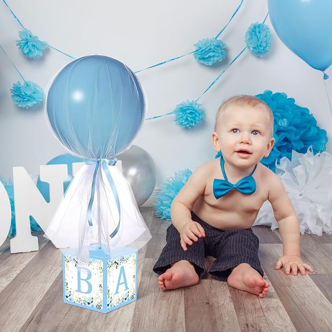 6 Set blue Brown Bear Tulle Tutu Balloon - Image 7