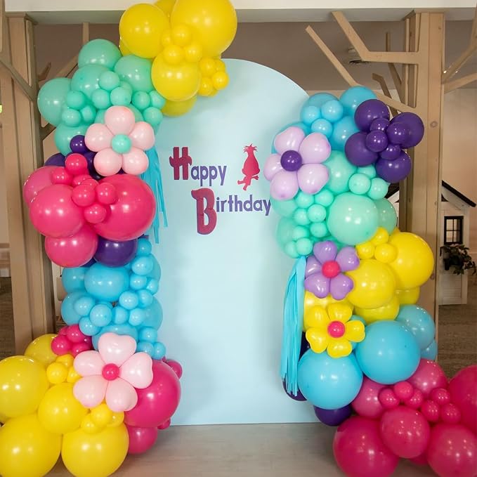 Pink Purple Blue Balloon - Image 7
