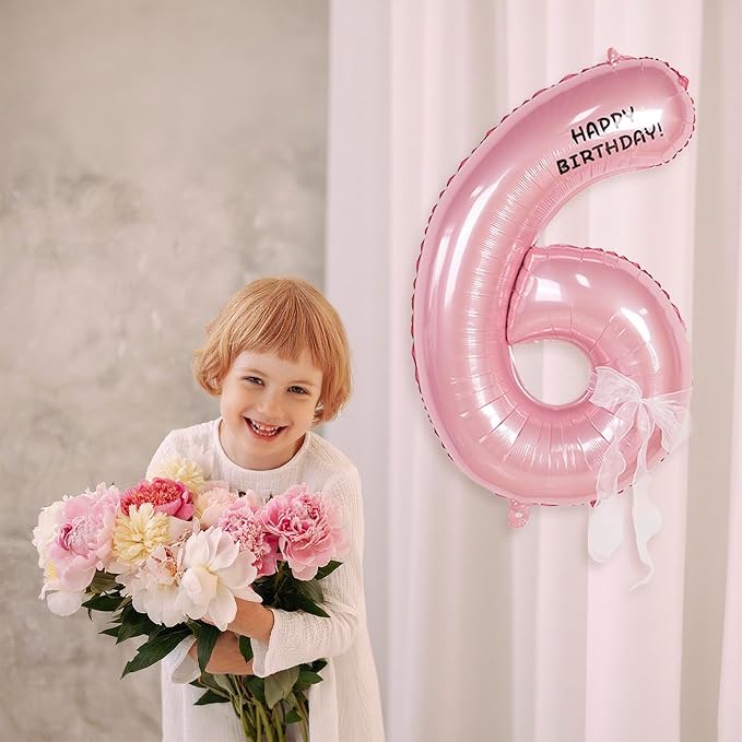 Happy birthday Big Number Balloons Foil Birthday Balloon Number Balloons Happy - Image 3