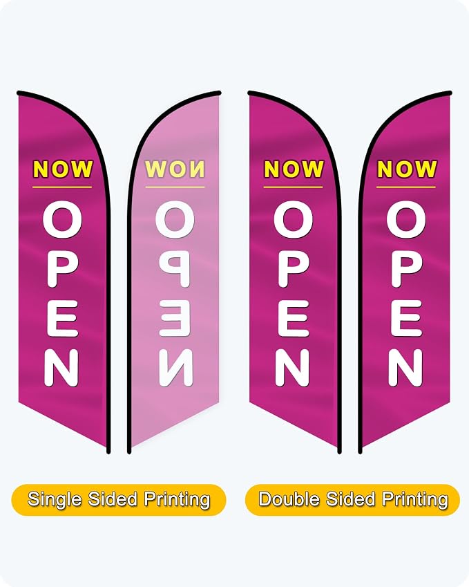 Custom Advertising Feather Flags - Image 7